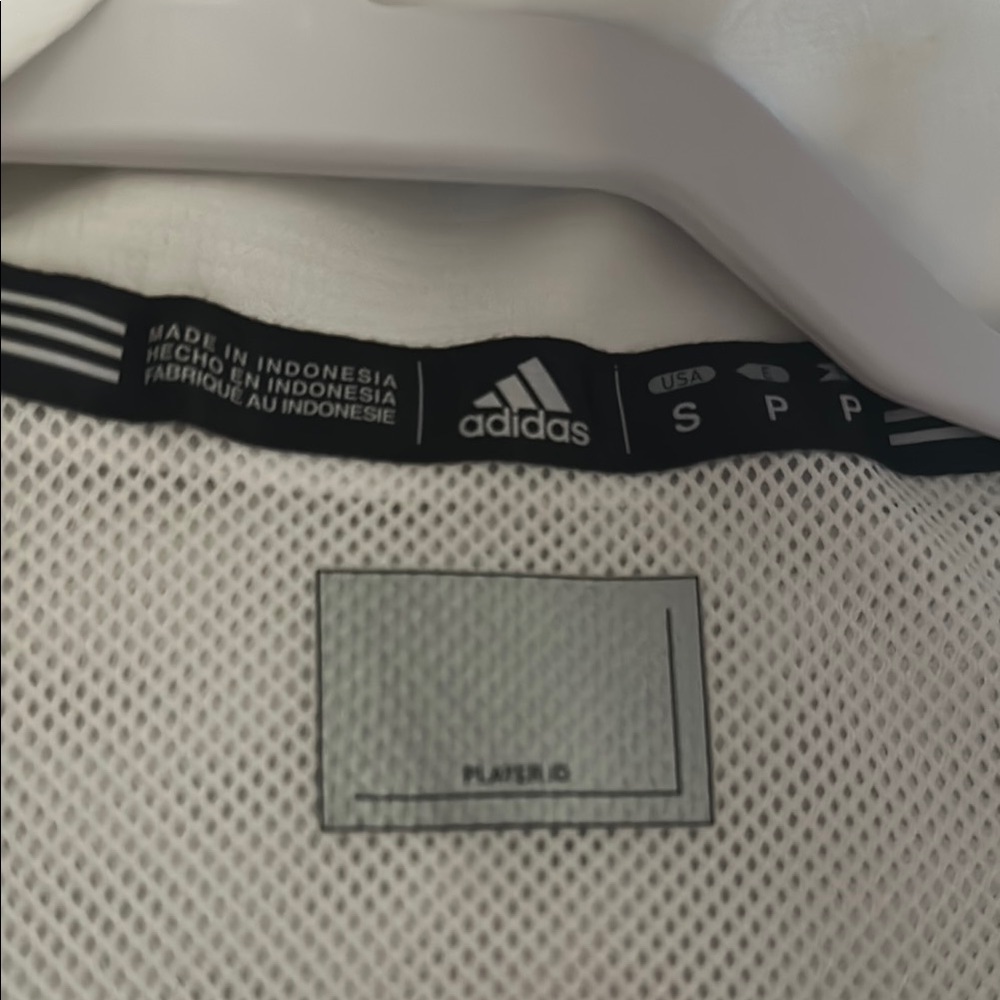 Adidas White And Orange Pullover Jacket - image 2